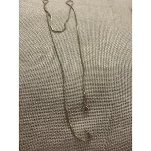 Lot a611 24 inch necklace chain 925 sterling silver Italy